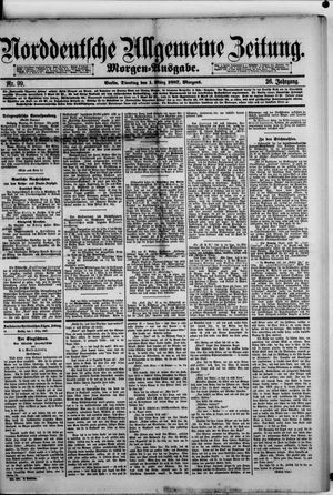 Norddeutsche allgemeine Zeitung on Mar 1, 1887
