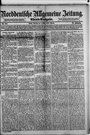 Norddeutsche allgemeine Zeitung on Mar 1, 1887