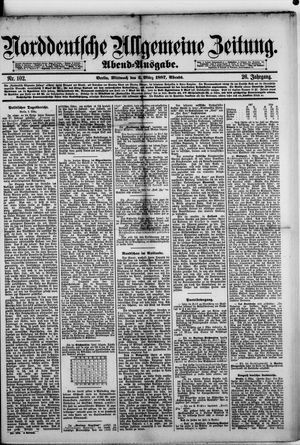 Norddeutsche allgemeine Zeitung vom 02.03.1887