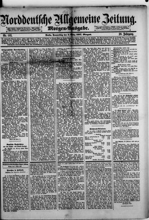 Norddeutsche allgemeine Zeitung vom 03.03.1887