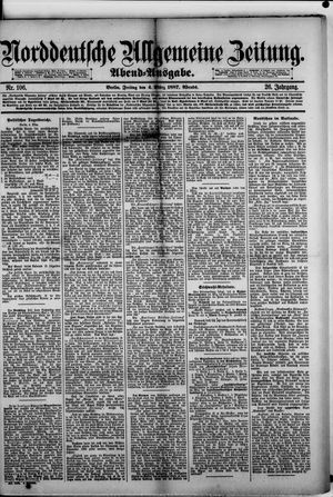 Norddeutsche allgemeine Zeitung on Mar 4, 1887