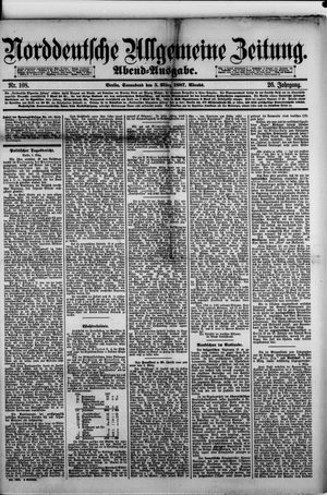 Norddeutsche allgemeine Zeitung on Mar 5, 1887