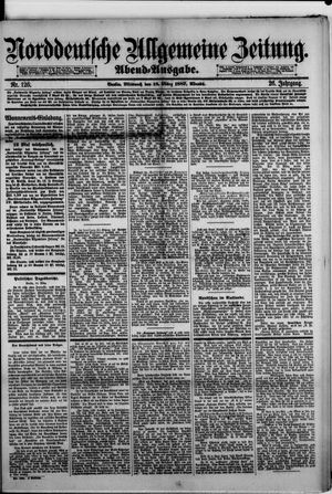 Norddeutsche allgemeine Zeitung vom 16.03.1887