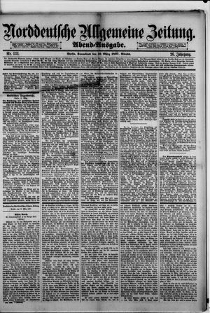 Norddeutsche allgemeine Zeitung vom 19.03.1887