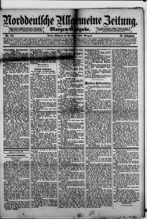 Norddeutsche allgemeine Zeitung on Mar 23, 1887