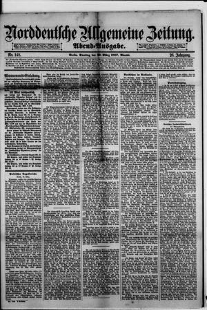 Norddeutsche allgemeine Zeitung vom 29.03.1887