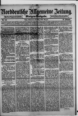 Norddeutsche allgemeine Zeitung vom 30.03.1887