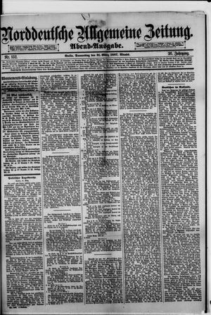 Norddeutsche allgemeine Zeitung vom 31.03.1887