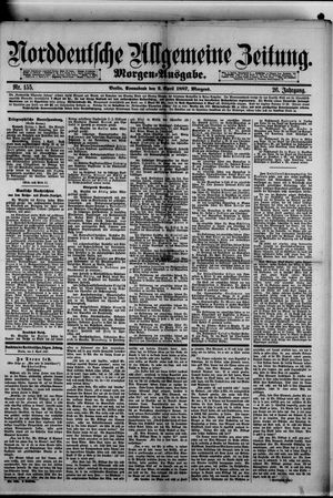 Norddeutsche allgemeine Zeitung vom 02.04.1887