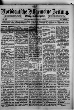 Norddeutsche allgemeine Zeitung vom 03.04.1887