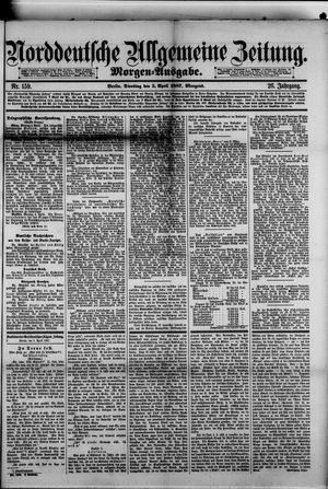 Norddeutsche allgemeine Zeitung on Apr 5, 1887