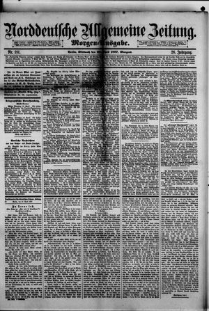 Norddeutsche allgemeine Zeitung on Apr 20, 1887