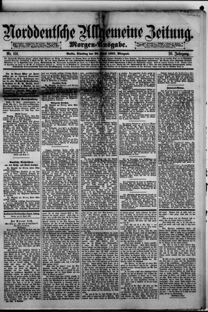 Norddeutsche allgemeine Zeitung on Apr 26, 1887