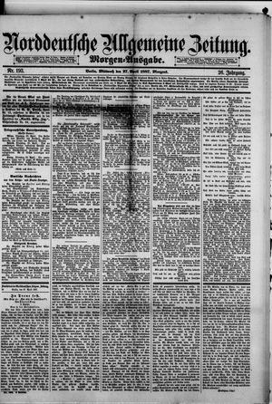Norddeutsche allgemeine Zeitung vom 27.04.1887
