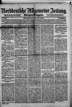 Norddeutsche allgemeine Zeitung vom 04.05.1887