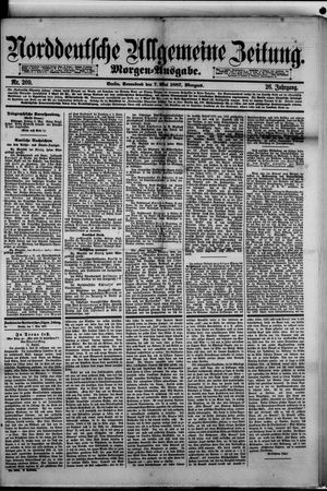 Norddeutsche allgemeine Zeitung on May 7, 1887