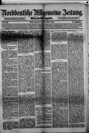Norddeutsche allgemeine Zeitung vom 13.05.1887