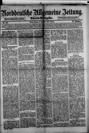 Norddeutsche allgemeine Zeitung on May 20, 1887