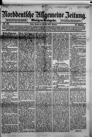 Norddeutsche allgemeine Zeitung vom 22.05.1887