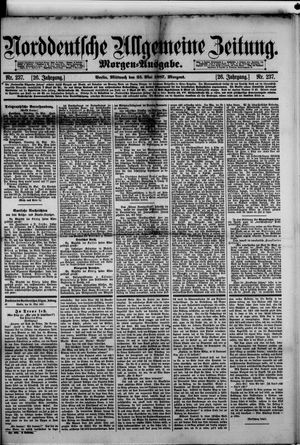 Norddeutsche allgemeine Zeitung vom 25.05.1887