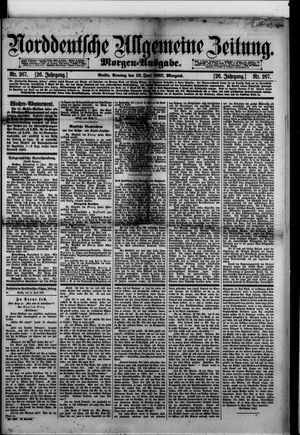 Norddeutsche allgemeine Zeitung on Jun 12, 1887