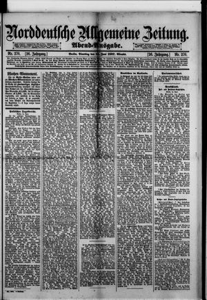 Norddeutsche allgemeine Zeitung vom 14.06.1887
