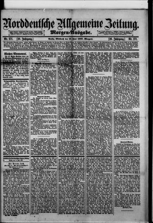 Norddeutsche allgemeine Zeitung vom 15.06.1887