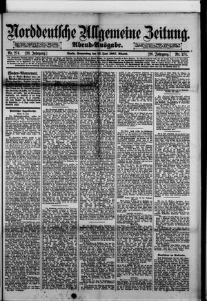 Norddeutsche allgemeine Zeitung vom 16.06.1887