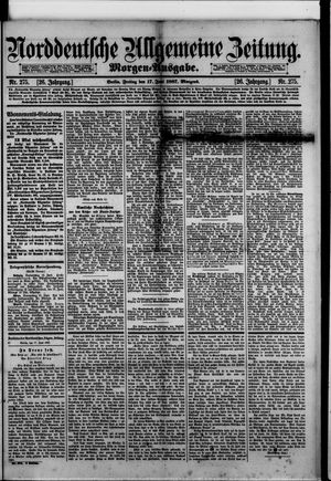 Norddeutsche allgemeine Zeitung vom 17.06.1887