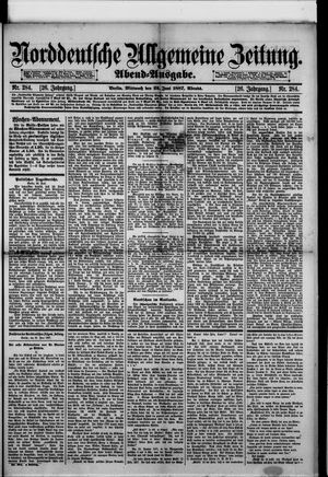 Norddeutsche allgemeine Zeitung on Jun 22, 1887