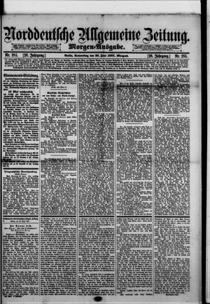Norddeutsche allgemeine Zeitung vom 23.06.1887