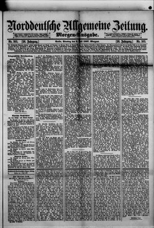 Norddeutsche allgemeine Zeitung on Jul 5, 1887