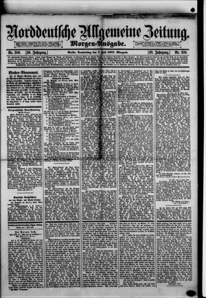 Norddeutsche allgemeine Zeitung vom 07.07.1887