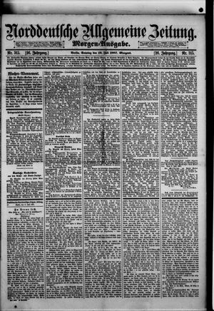 Norddeutsche allgemeine Zeitung vom 10.07.1887