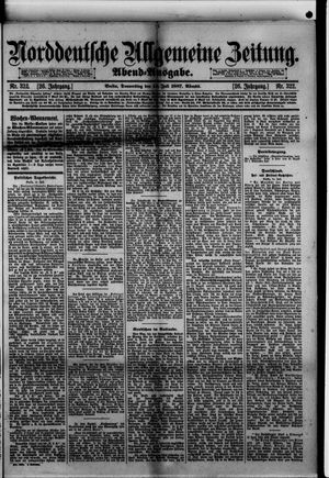 Norddeutsche allgemeine Zeitung on Jul 14, 1887