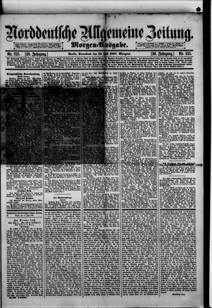 Norddeutsche allgemeine Zeitung vom 16.07.1887