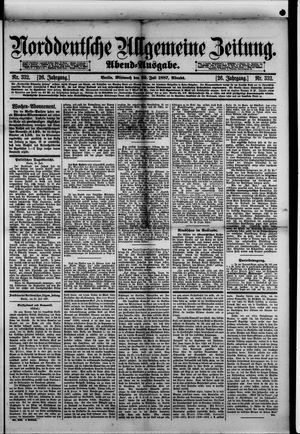 Norddeutsche allgemeine Zeitung vom 20.07.1887