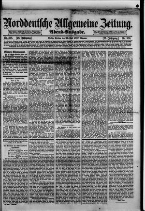 Norddeutsche allgemeine Zeitung vom 22.07.1887