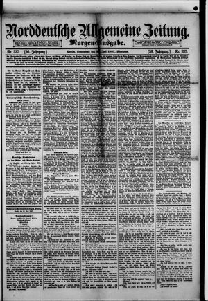 Norddeutsche allgemeine Zeitung vom 23.07.1887