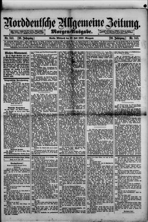 Norddeutsche allgemeine Zeitung vom 27.07.1887
