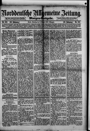 Norddeutsche allgemeine Zeitung on Aug 2, 1887