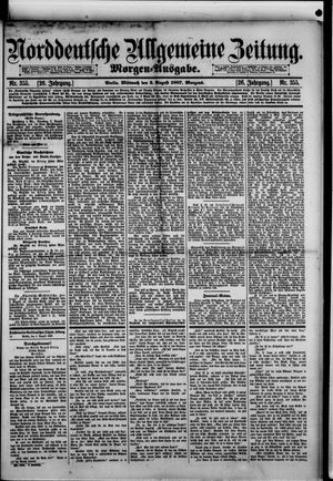 Norddeutsche allgemeine Zeitung on Aug 3, 1887