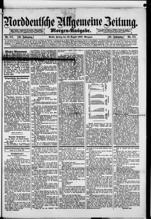 Norddeutsche allgemeine Zeitung vom 12.08.1887