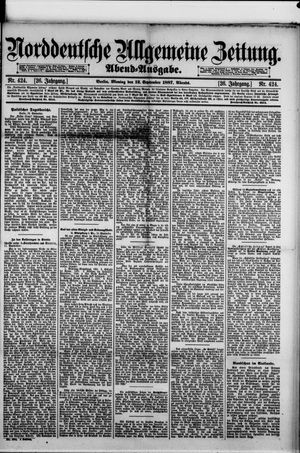 Norddeutsche allgemeine Zeitung vom 12.09.1887