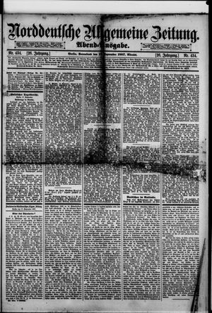 Norddeutsche allgemeine Zeitung vom 17.09.1887