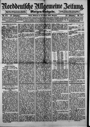 Norddeutsche allgemeine Zeitung vom 12.10.1887