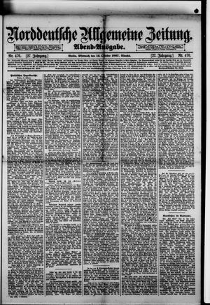Norddeutsche allgemeine Zeitung vom 12.10.1887