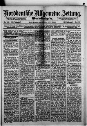 Norddeutsche allgemeine Zeitung vom 15.10.1887