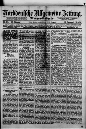 Norddeutsche allgemeine Zeitung vom 18.10.1887