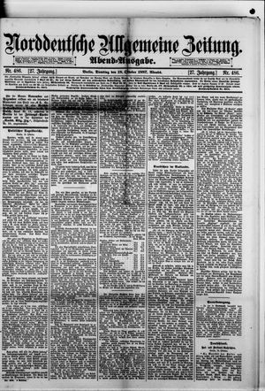 Norddeutsche allgemeine Zeitung vom 18.10.1887